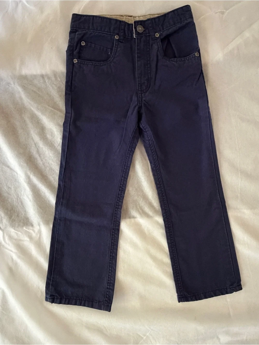 Carter’s Boys Pants Size 6 Navy Blue Straight Leg Casual Dress Pants
